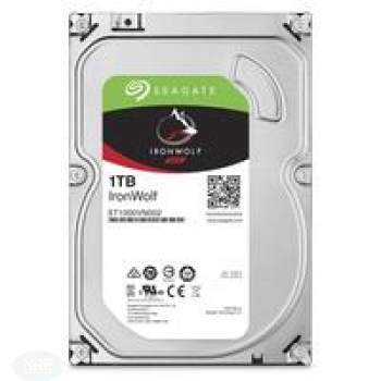 Seagate IronWolf NAS HDD +Rescue 1TB/3.5"/64MB/5900rpm/SATA 6Gb/s/CMR