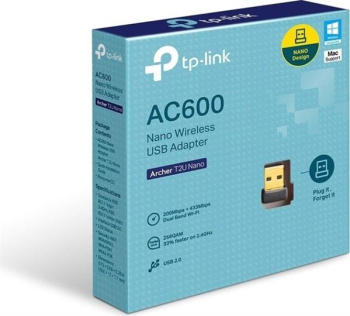 TP-Link AC600 Nano DualBand/2.4GHz/5GHz WLAN/USB-A 2.0 [Stecker]