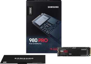 Samsung SSD 980 PRO 500GB/M.2 2280/M-Key/PCIe 4.0 x4