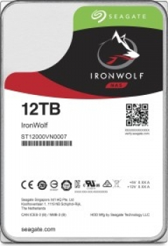 Seagate IronWolf NAS HDD +Rescue 12TB/3.5"/256MB/7200rpm/SATA 6Gb/s/CMR