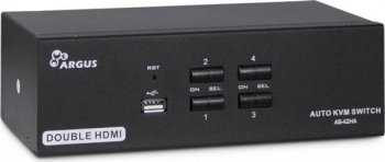 Inter-Tech KVM AS-42HA/Dual-Monitor/4xHDMI out