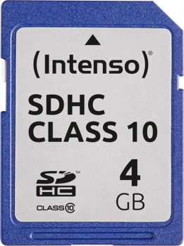 Intenso R20/W12 SDHC 4GB, Class 10