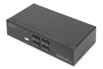 Digitus HDMI 4K@60Hz KVM Switch/USB/Audio