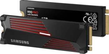 Samsung SSD 990 PRO 1TB/M.2 2280/M-Key/PCIe 4.0 x4/Kühlkörper