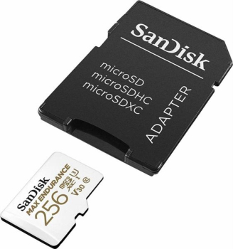 SanDisk Max Endurance R100/W40 microSDXC 256GB/Kit/UHS-I U3/Class 10