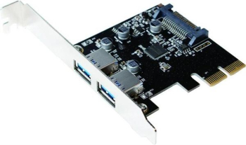 LogiLink 2x USB-A 3.1, PCIe 3.0 x2