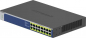 Preview: Netgear ProSAFE GS116 Desktop Gigabit Switch, 16x RJ-45, 183W PoE/16-Port/Desktop