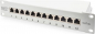 Preview: Digitus Professional 10" Patchpanel Cat6a, 12x RJ45 FTP