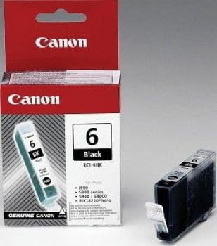 Canon Tinte BCI-6BK, Schwarz
