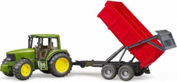 bruder-John Deere 6920 mit Wannenkippanhänger
