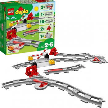 LEGO-10882 DUPLO Eisenbahn Schienen