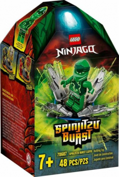 LEGO-70687 Ninjago Lloyds Spinjitzu-Kreisel