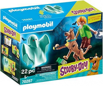 PLAYMOBIL-70287 SCOOBY-DOO! Scooby & Shaggy mit Geist