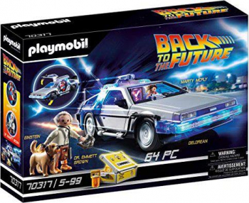 PLAYMOBIL-70317 Back to the Future DeLorean