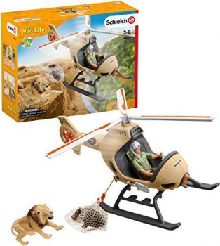 Schleich-Wild Life Helikopter Tierrettung