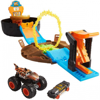 Hot Wheels Monster Trucks Stunt Reifen Spielset
