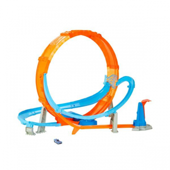 Hot Wheels Riesen Looping Crash Trackset