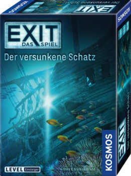 KOSMOS - EXIT - Das Spiel - Der versunkene Schatz / Partyspiel
