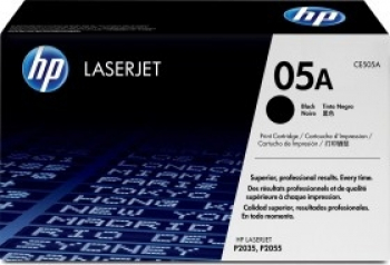 HP Toner Nr 05A, CE505A, Schwarz