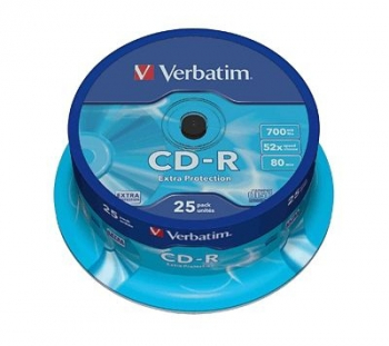 Verbatim CD-R 80/700 EP (Spindel), 25er