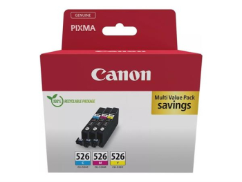 Canon Tinte CLI-526 Multipack, farbig