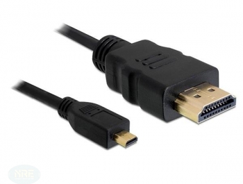 HDMI Kabel HQ, HDMI auf Micro HDMI, 1.0m