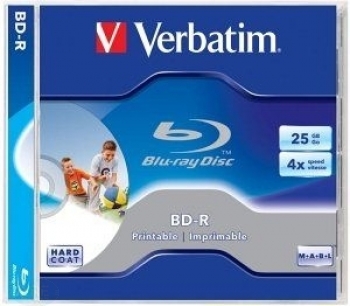 Verbatim BD-R Blu-Ray Disc 25GB, 10er Jewelcase