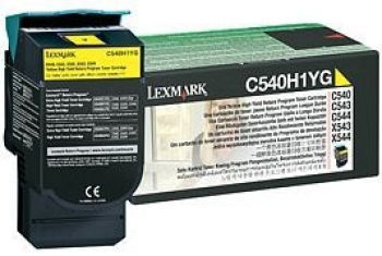 Lexmark Return Toner, gelb, C540H1YG