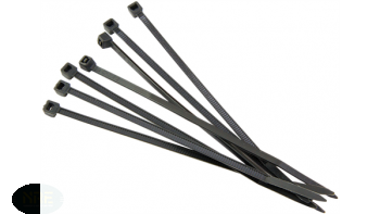 Kabelbinder 100 Stk. 100x2.5mm, High-Quality, schwarz