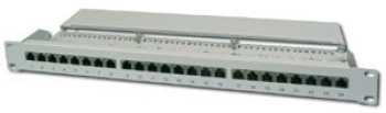 CAT.6 Patchpanel, 24xRJ45 STP, Digitus