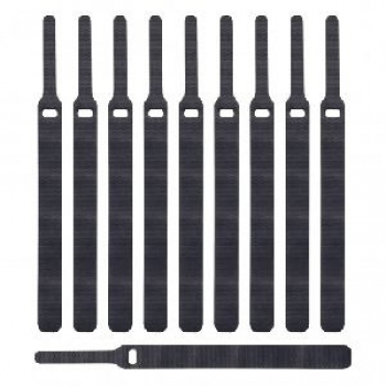 LTC BASIC, Klett-Kabelbinder, 10er Set