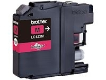 Brother LC123C, magenta