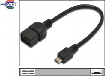 USB OTG Adapter USB A (Buchse) -> USB B micro