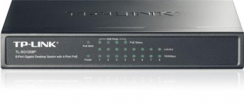TP-Link Switch TL-SG1008P, PoE