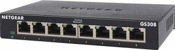 Netgear SOHO GS300 Desktop Gigabit Switch/8xRJ-45/V3/8-Port