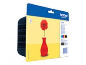 Brother LC121VAL Tinte Value Pack (CMYK)