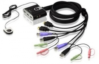 ATEN KVM-/Audio-/USB-Switch,USB,2-fach