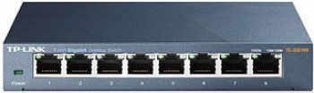 TP-Link Switch TL-SG108 V3, Gigabit, unmanaged/8-Port