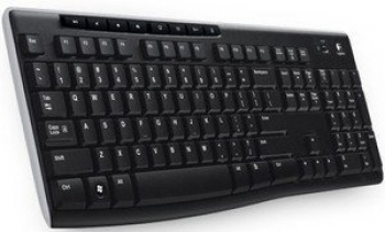 Logitech K270 Wireless Keyboard, schwarz