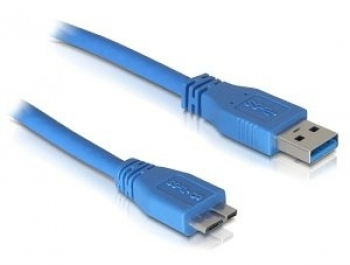 DeLock USB 3.0 Kabel (A-Mikro-B), 1.0m