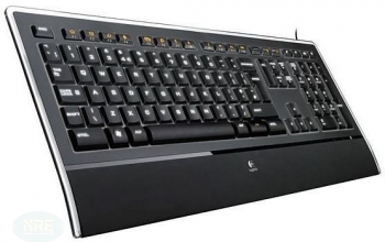 Logitech Illuminated Keyboard K740, USB, DE