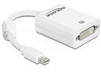 DeLOCK Mini DisplayPort/DVI Adapterkabel weiß