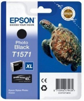 Epson T1571 Tinte, schwarz photo