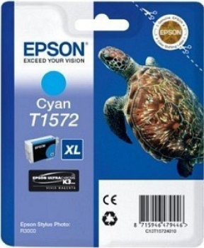 Epson T1572 Tinte, cyan