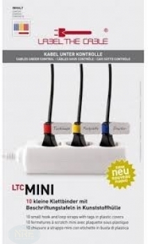 LTC MINI, Klettband+Beschriftungspads/10erSet-Bunt