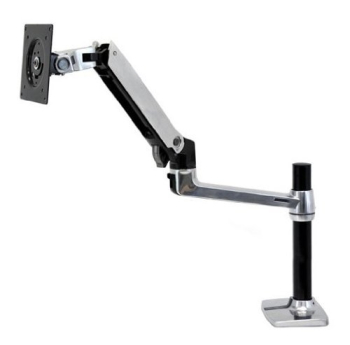 Ergotron LX LCD Arm für Tischmontage, hoher Pfahl