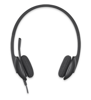 Logitech H340 Headset, black