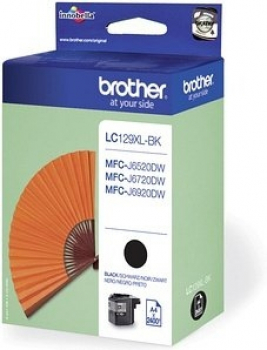 Brother LC129XLBK, Tinte,  schwarz