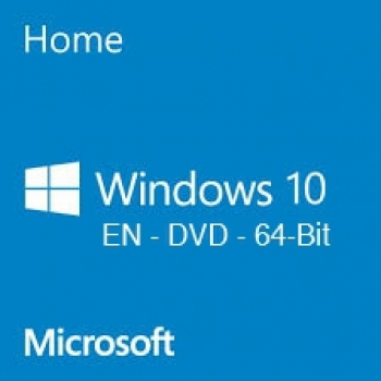 Microsoft Windows 10 Home /EN/64-bit/DSP/DVD