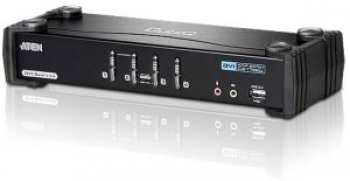ATEN KVM Switch 4fach, USB/DVI